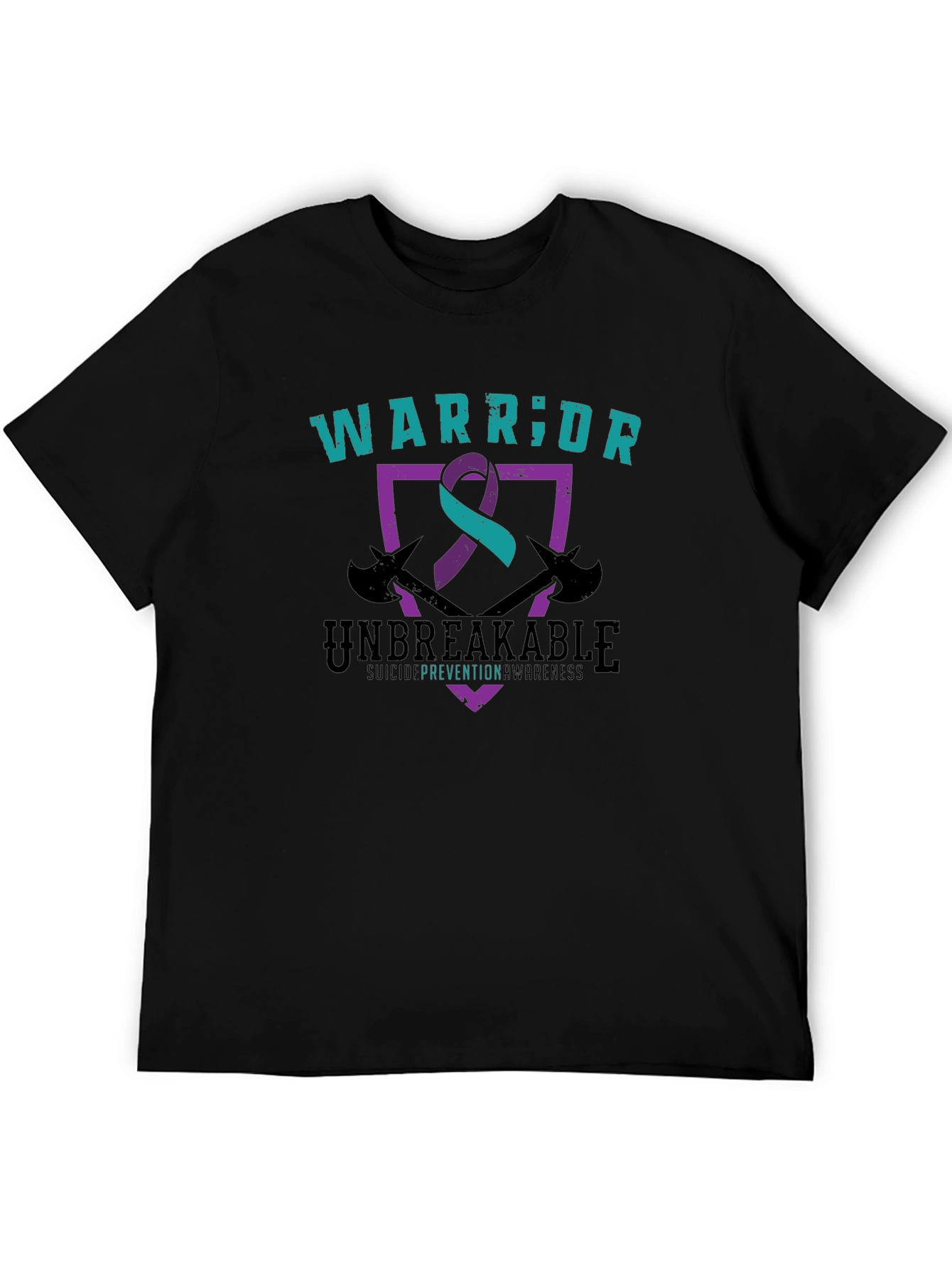 Warrior Unbreakable Suicide Prevention Awareness T-Shirt