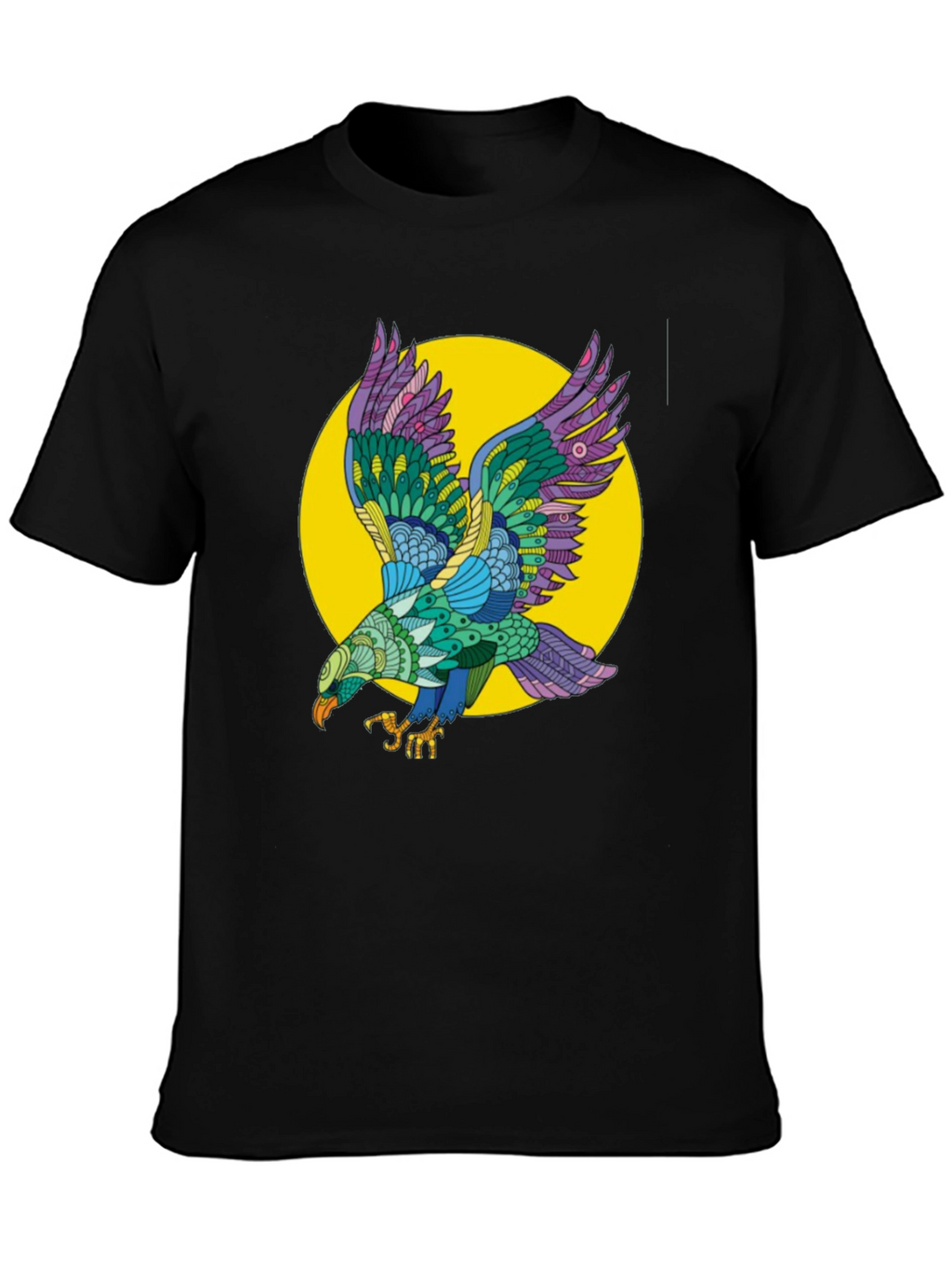 Eagle Graphic T-Shirt - Black