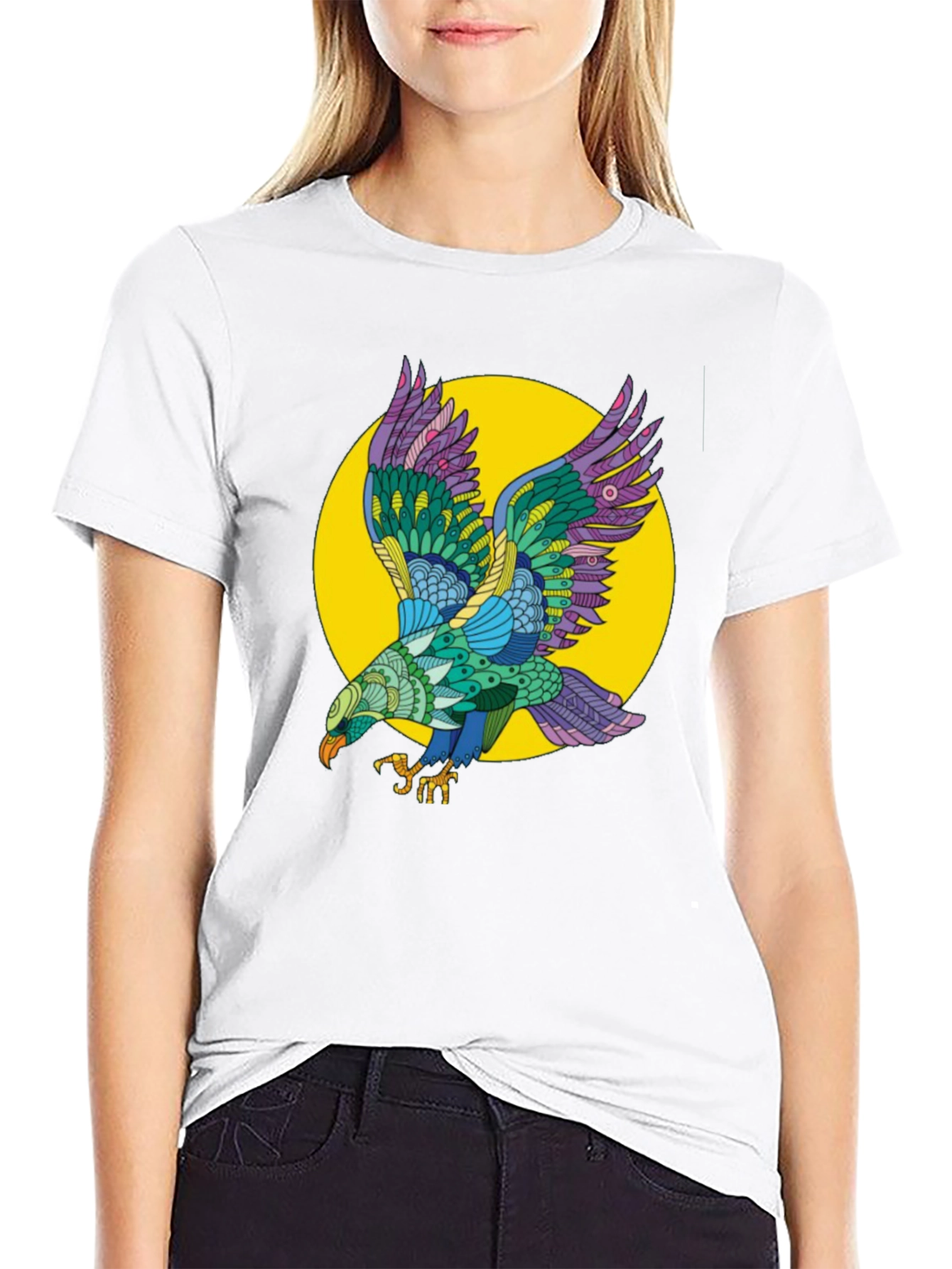 Eagle Graphic T-Shirt - Black