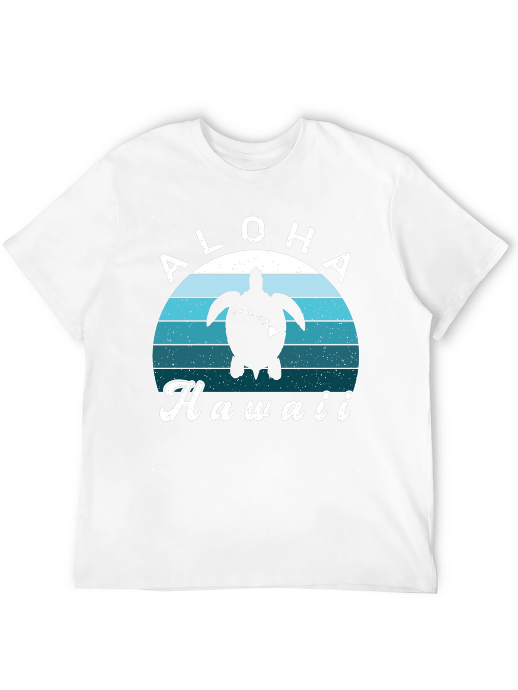Aloha Hawaii Turtle Graphic Tee - Tropical Vibes