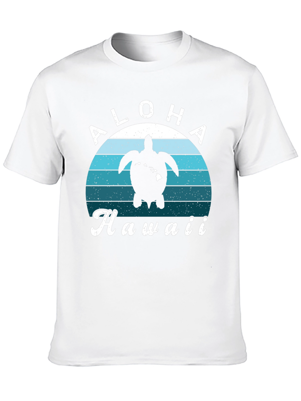 Aloha Hawaii Turtle Graphic Tee - Tropical Vibes
