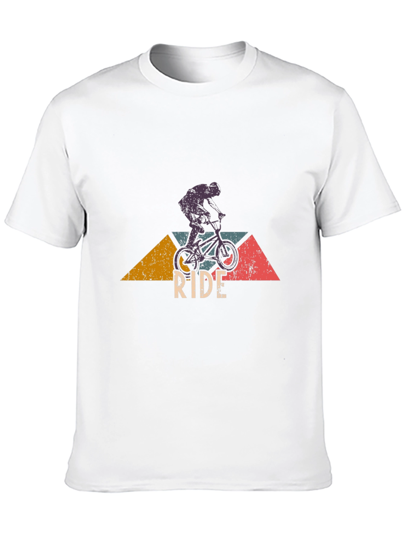 Ride BMX Graphic Tee - Black Cotton Blend