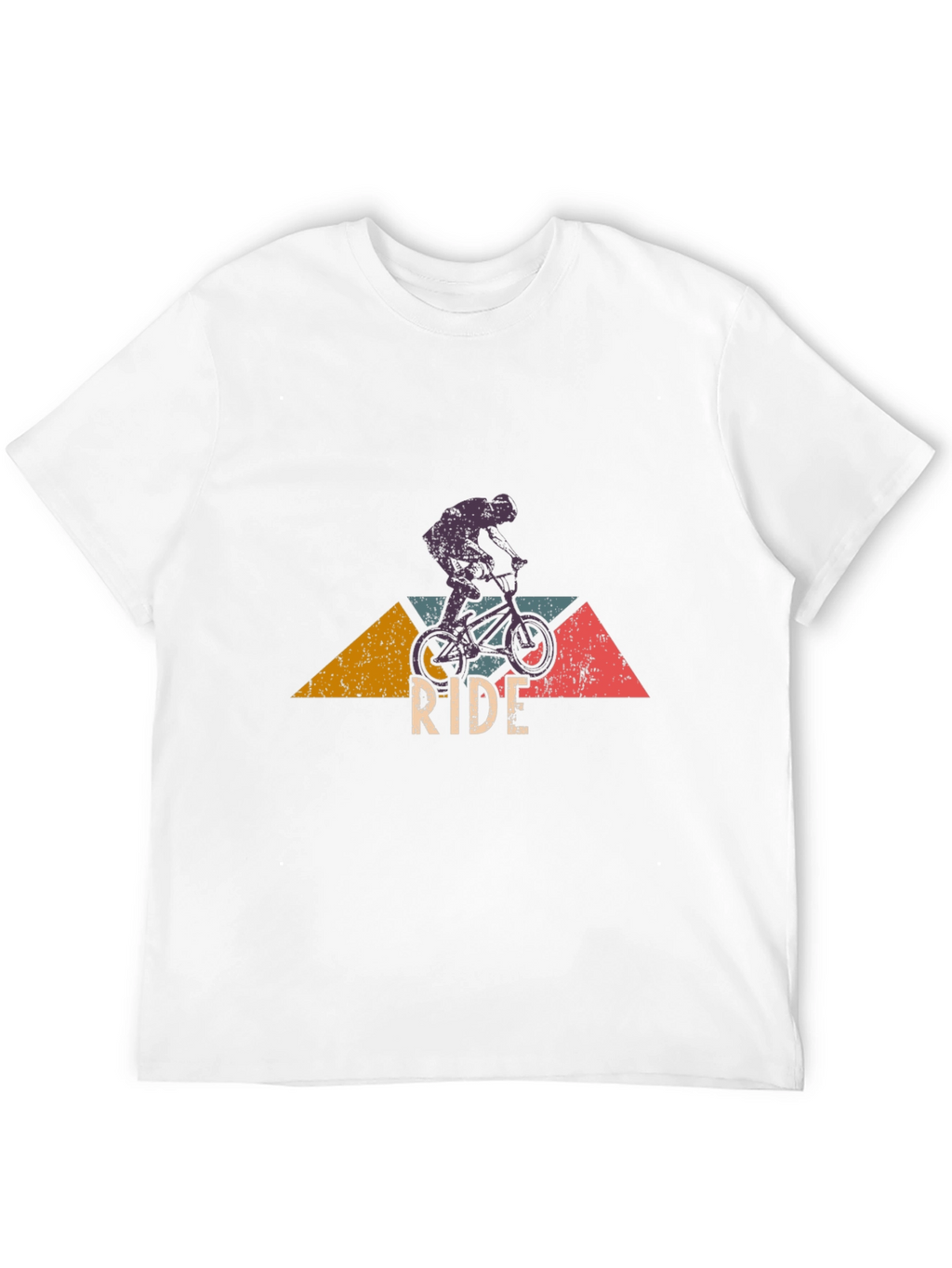 Ride BMX Graphic Tee - Black Cotton Blend