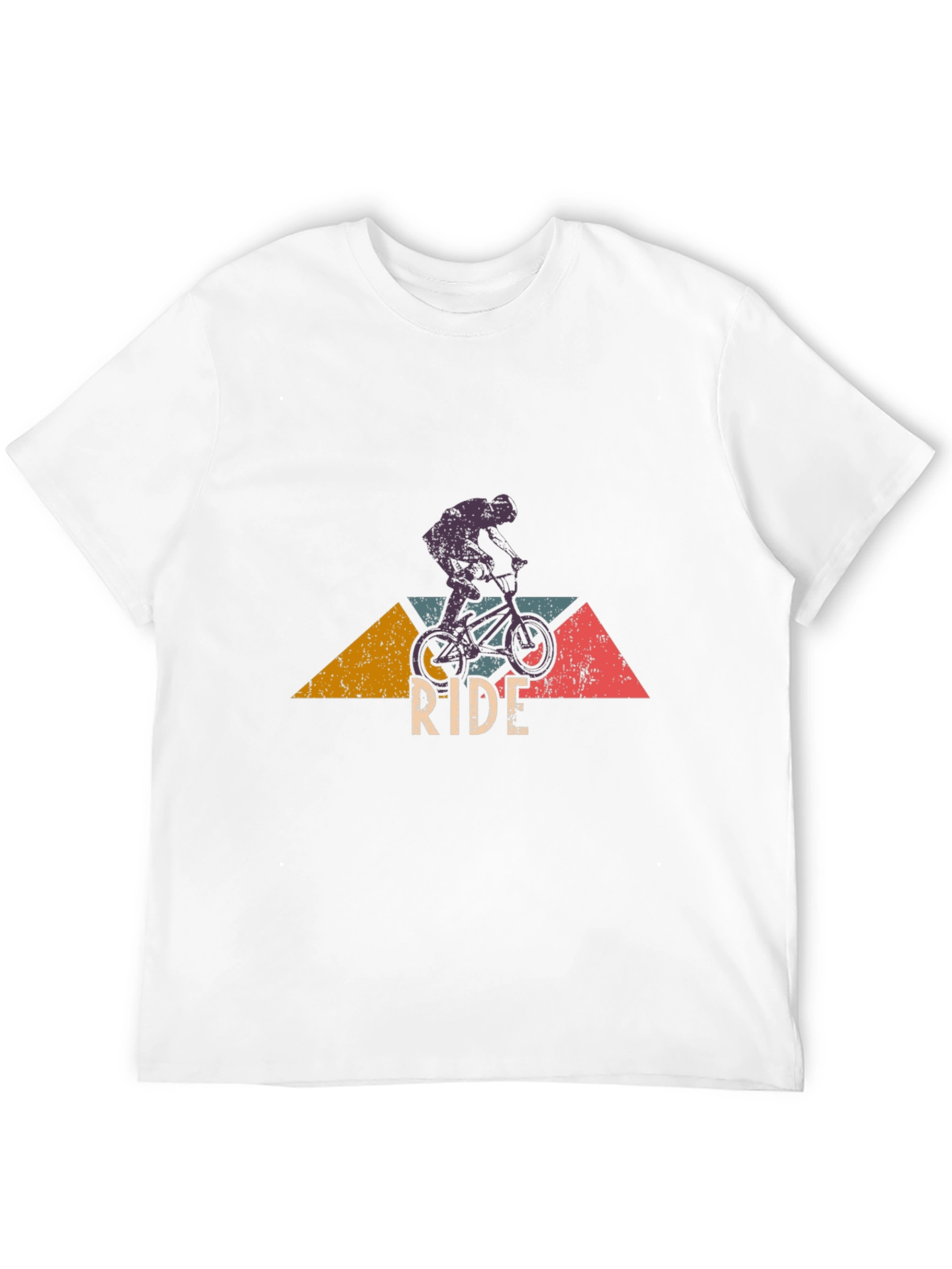 Ride BMX Graphic Tee - Black Cotton Blend
