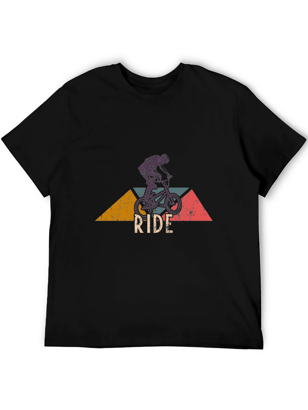 Ride BMX Graphic Tee - Black Cotton Blend