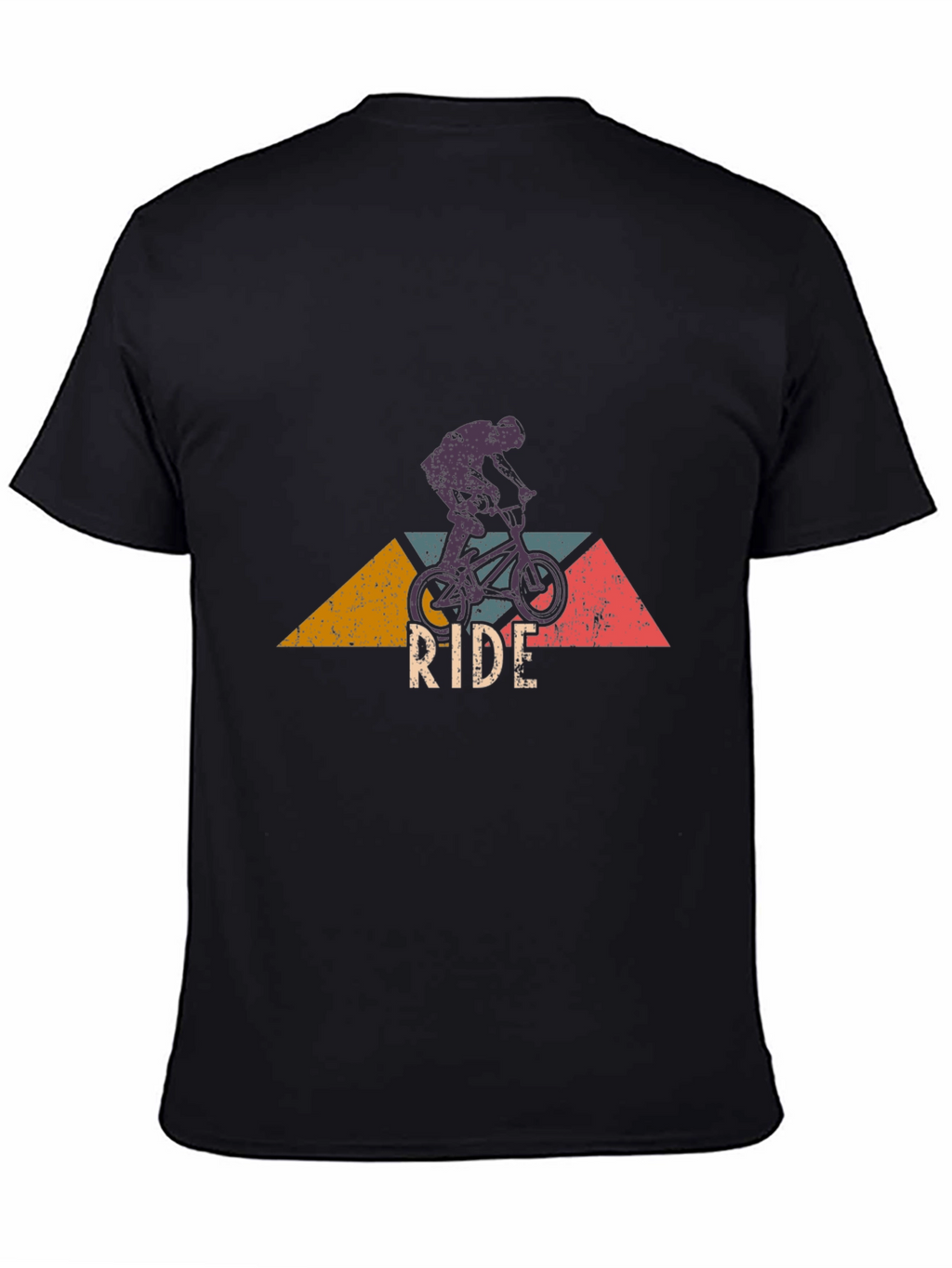 Ride BMX Graphic Tee - Black Cotton Blend