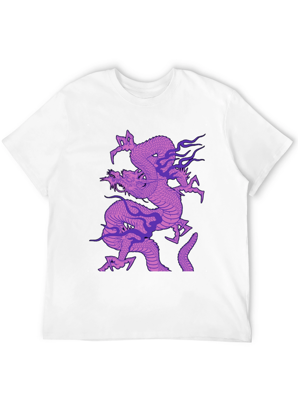 Dragon Graphic T-Shirt - Mens Black Tee