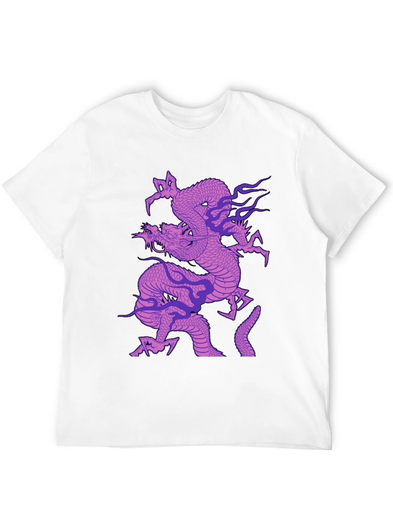 Dragon Graphic T-Shirt - Mens Black Tee