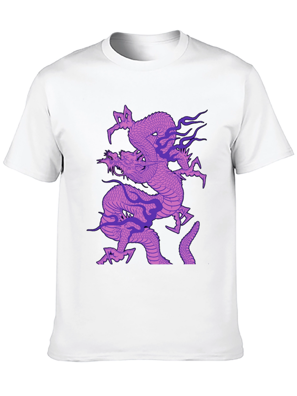 Dragon Graphic T-Shirt - Mens Black Tee