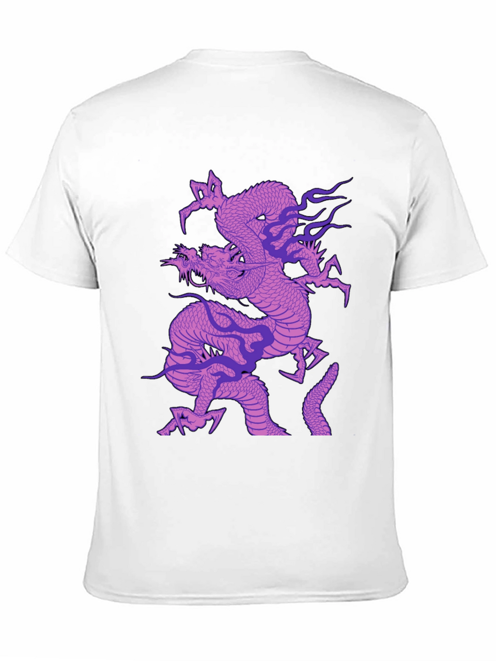 Dragon Graphic T-Shirt - Mens Black Tee