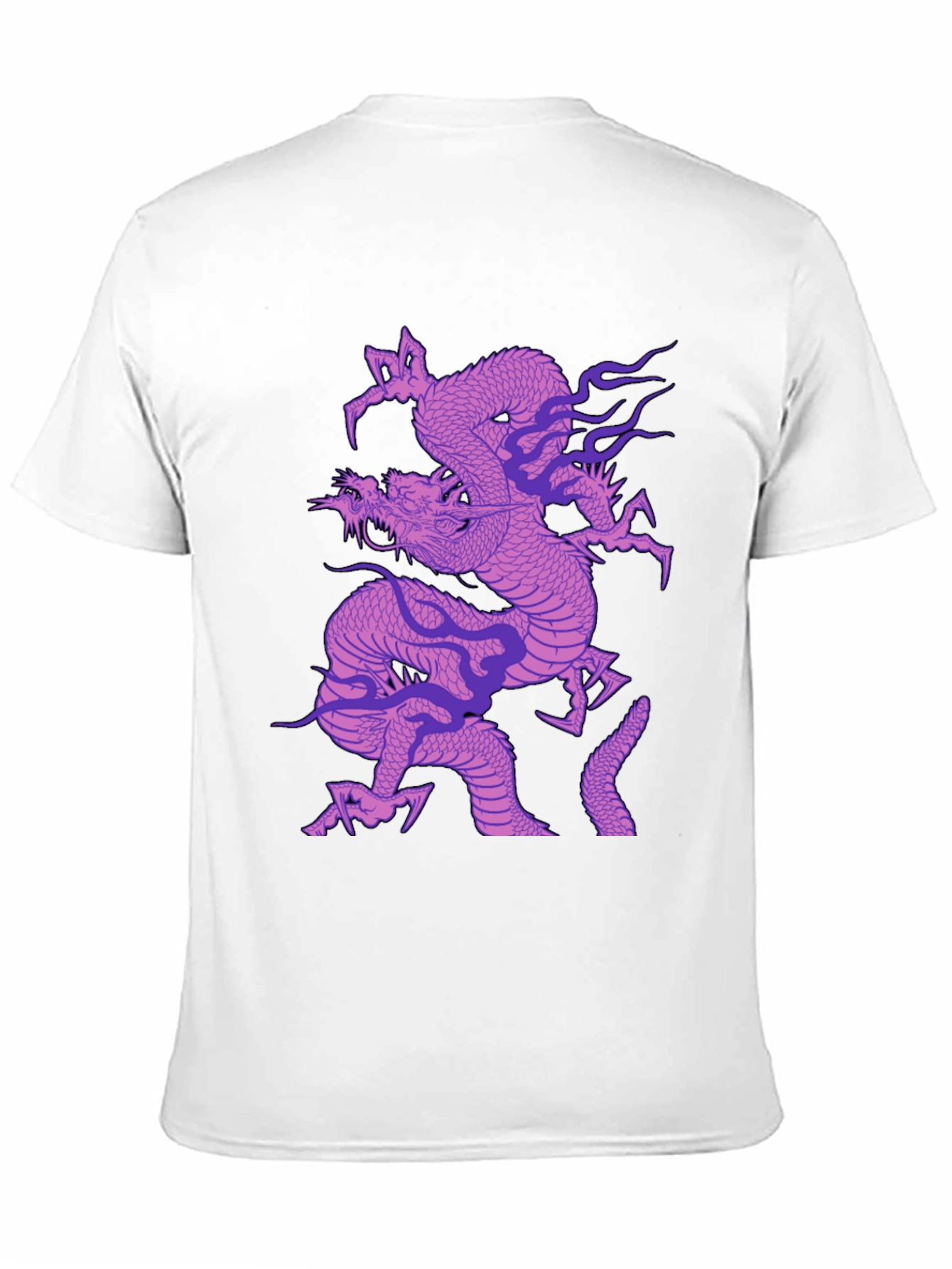 Dragon Graphic T-Shirt - Mens Black Tee