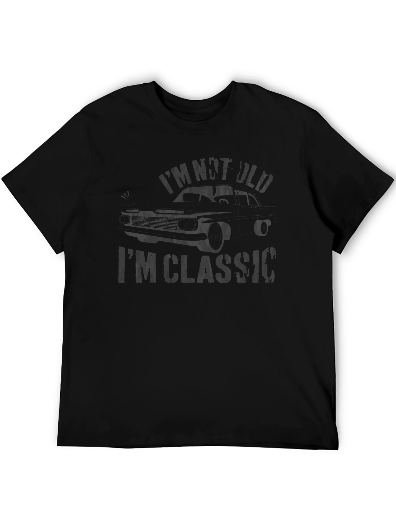 Im Not Old Im Classic Black T-Shirt