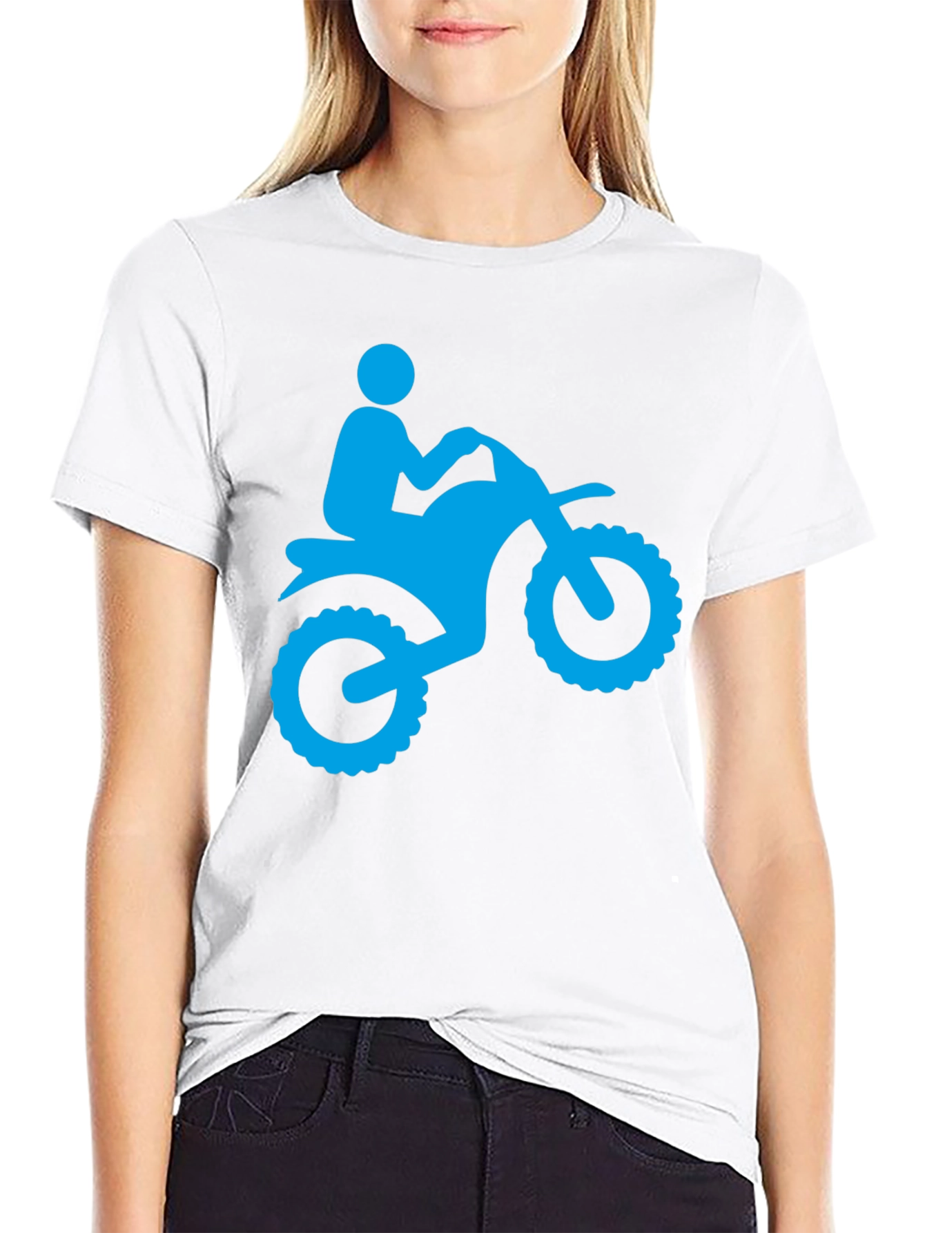 Motorcycle Rider Graphic T-Shirt