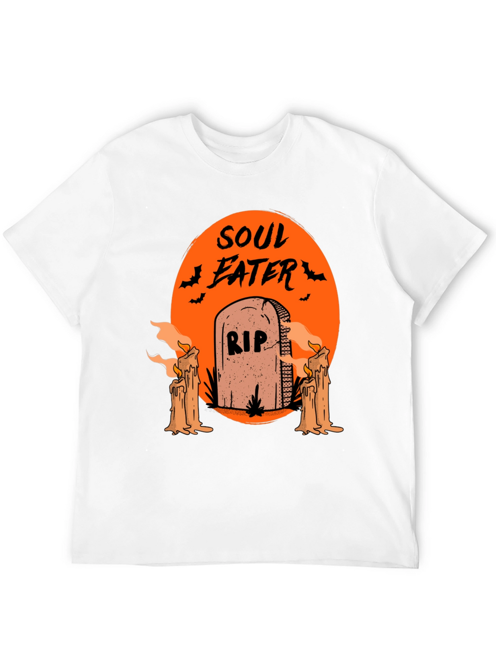 Soul Eater Halloween T-Shirt - RIP Tombstone