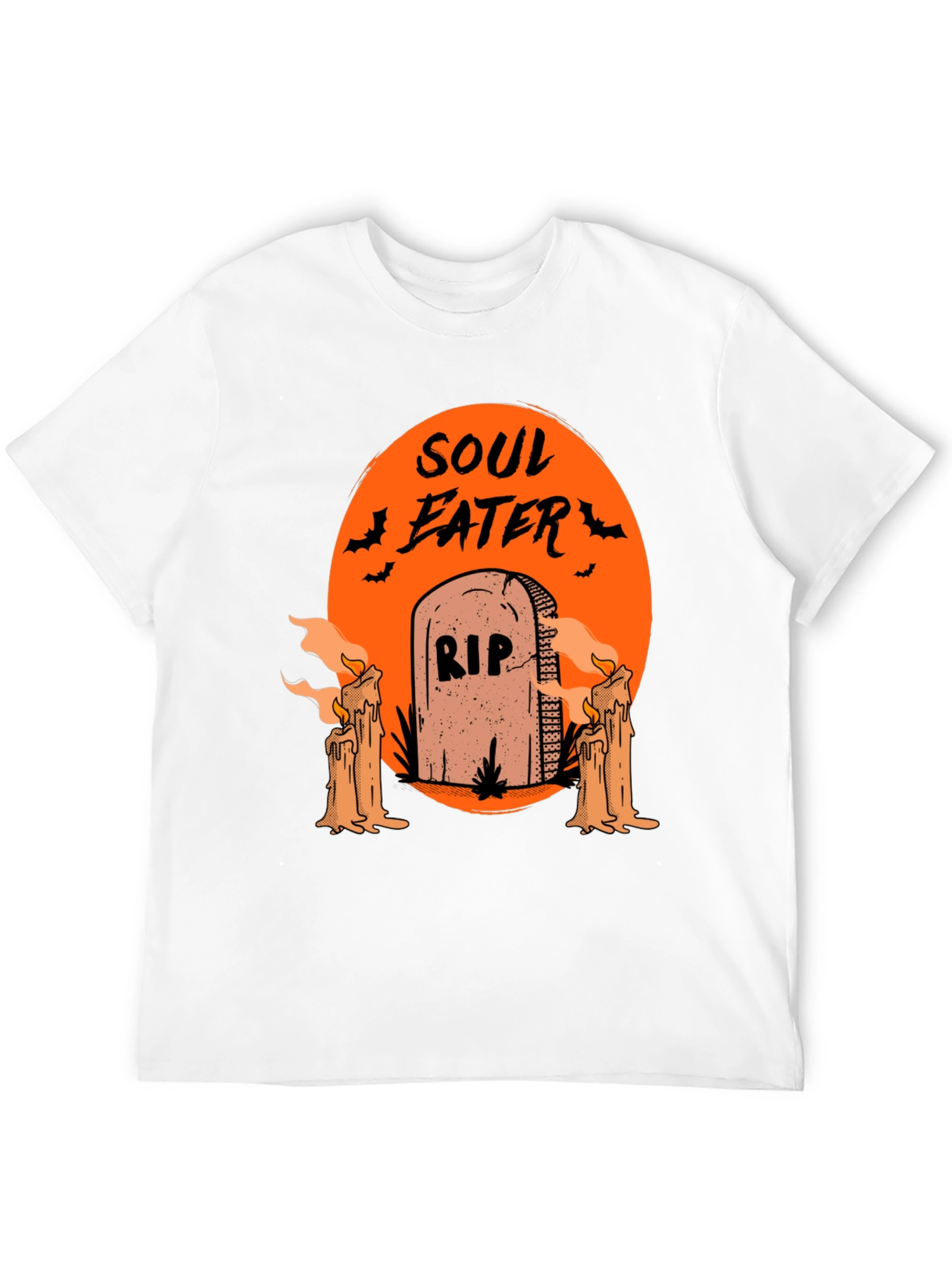 Soul Eater Halloween T-Shirt - RIP Tombstone
