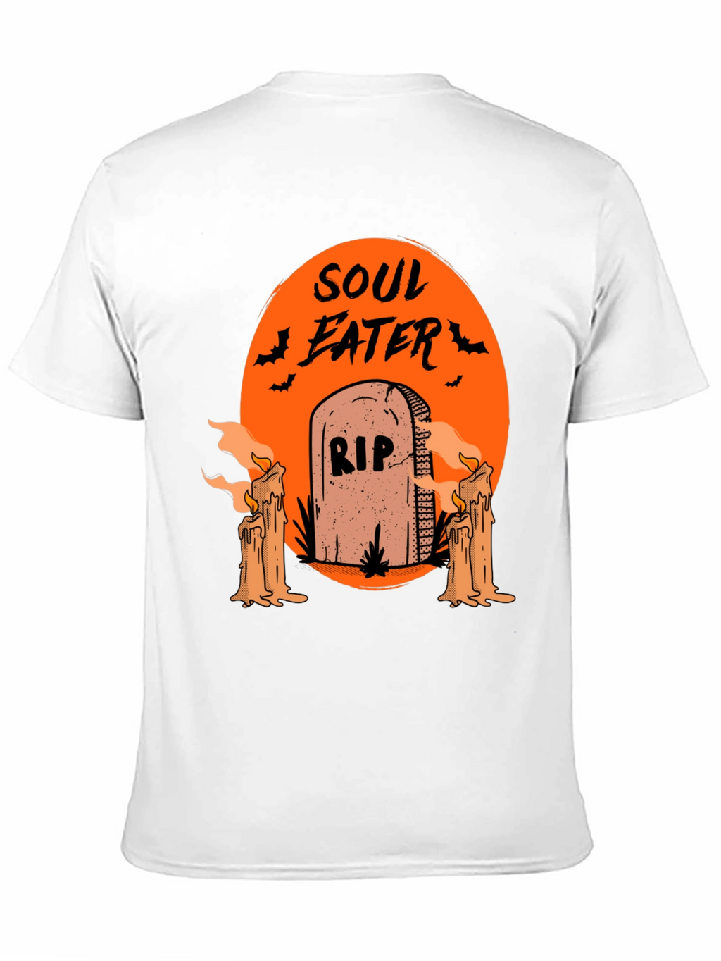 Soul Eater Halloween T-Shirt - RIP Tombstone