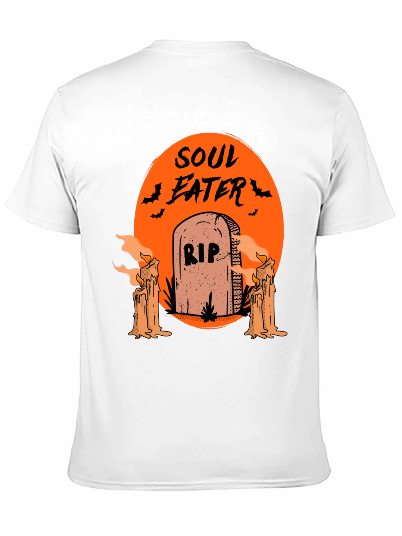 Soul Eater Halloween T-Shirt - RIP Tombstone