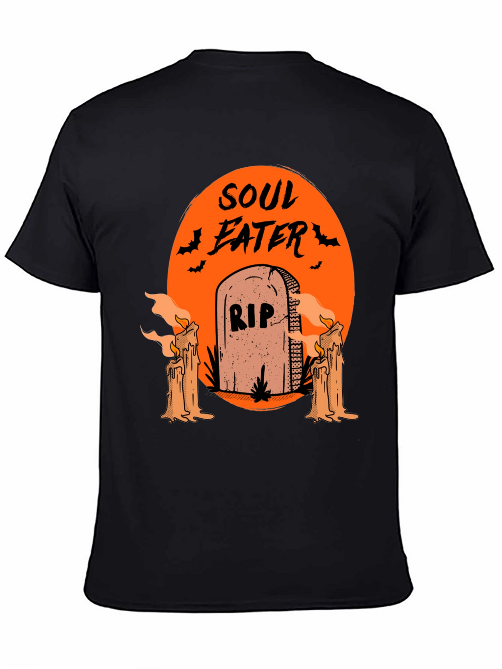 Soul Eater Halloween T-Shirt - RIP Tombstone
