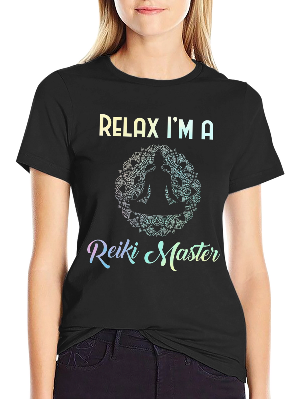Relax Im a Reiki Master Graphic T-Shirt