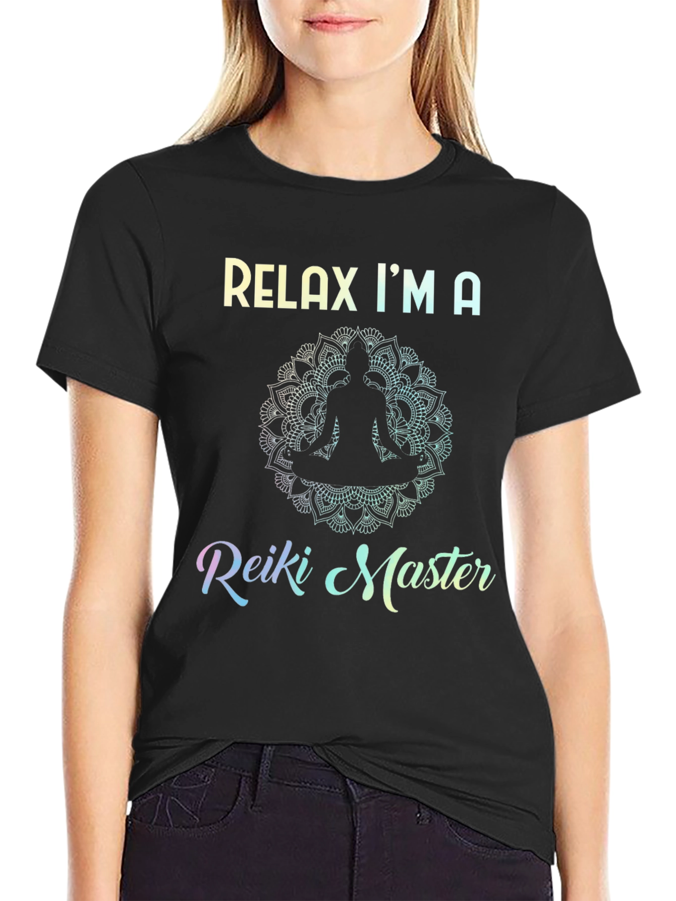 Relax Im a Reiki Master Graphic T-Shirt