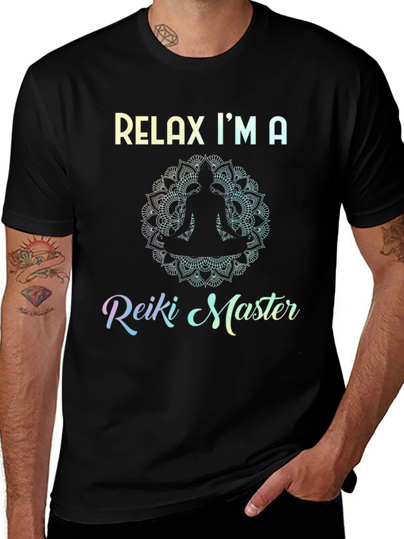 Relax Im a Reiki Master Graphic T-Shirt