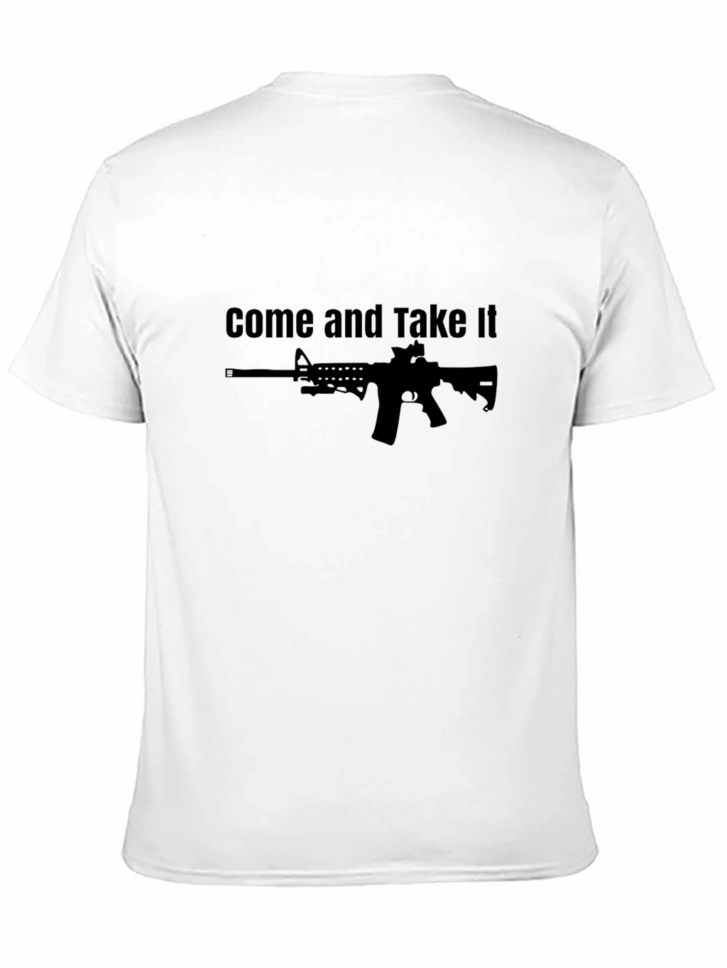 Come and Take It AR-15 Black T-Shirt