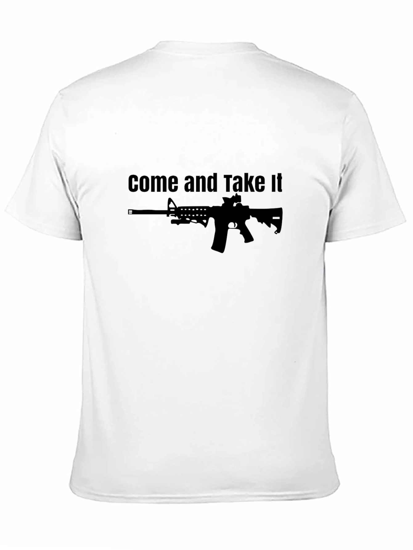 Come and Take It AR-15 Black T-Shirt