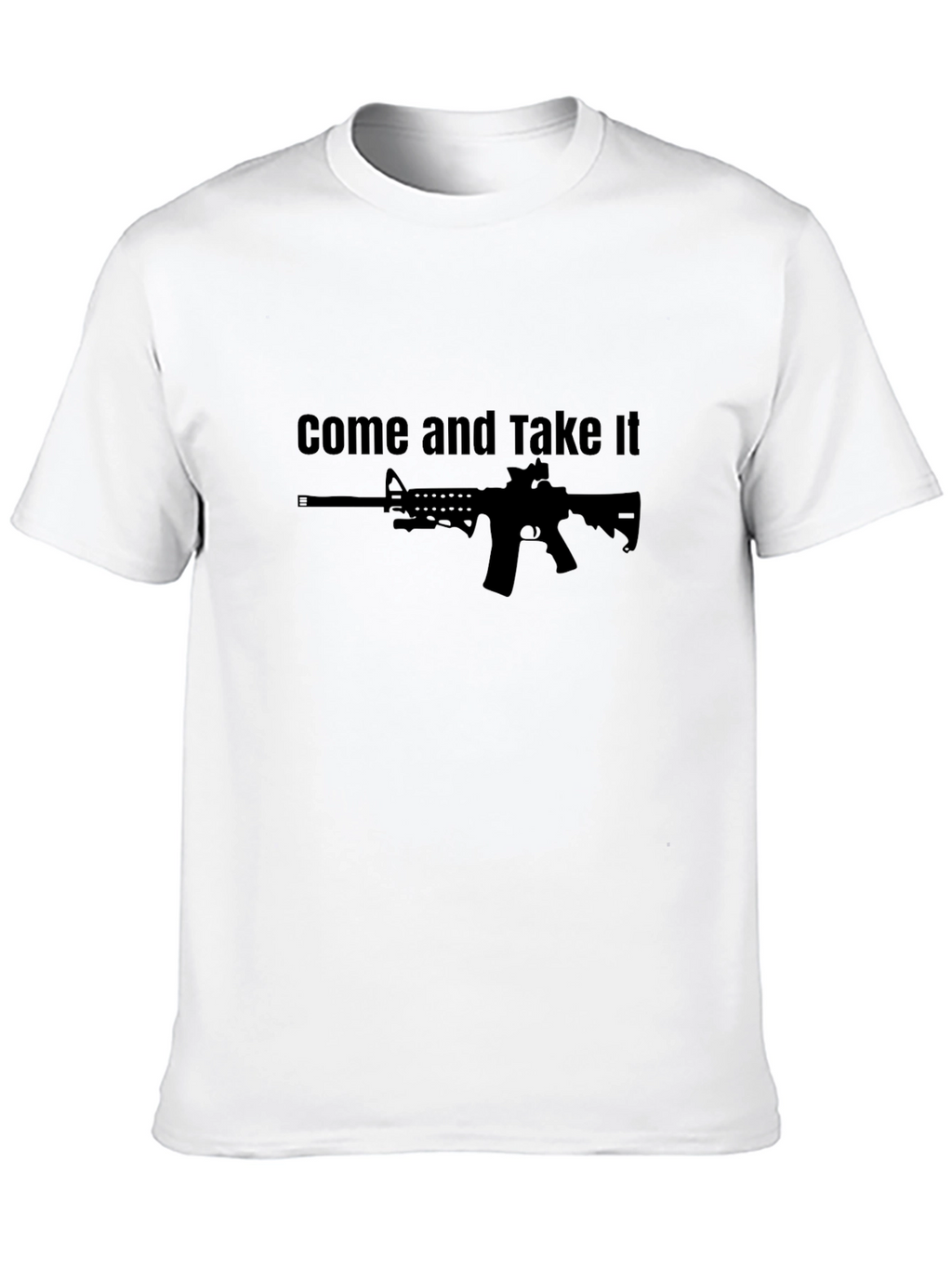 Come and Take It AR-15 Black T-Shirt