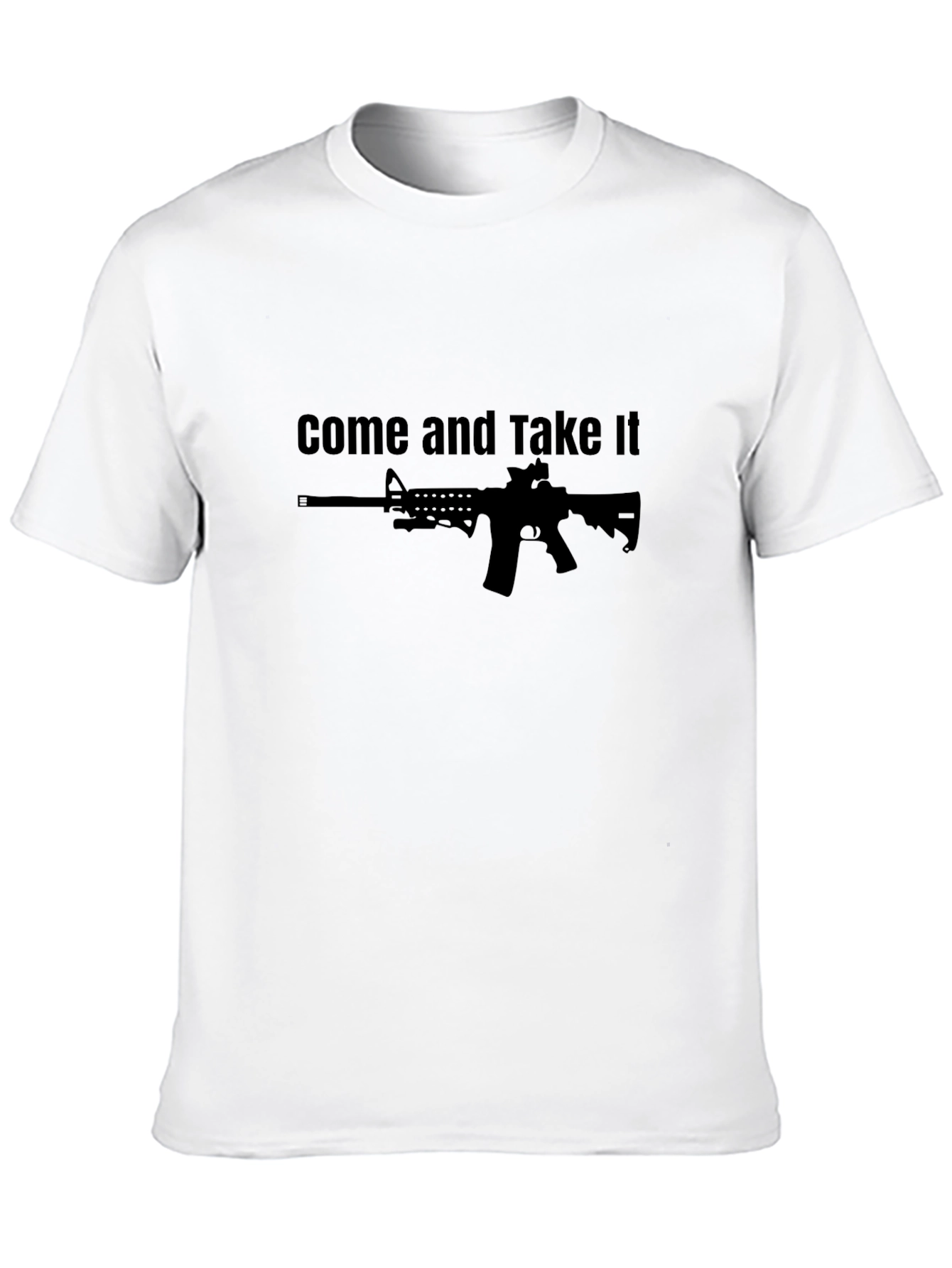Come and Take It AR-15 Black T-Shirt