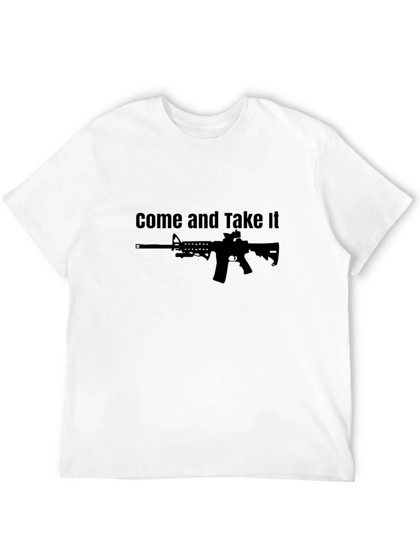 Come and Take It AR-15 Black T-Shirt
