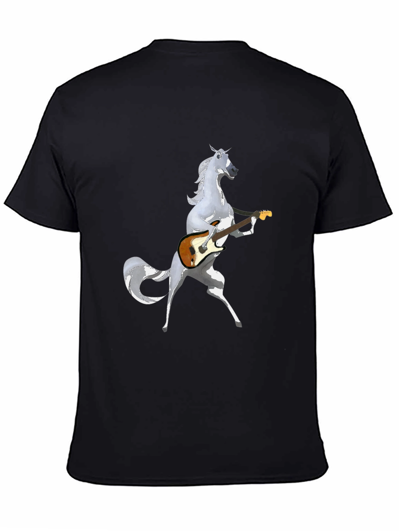 Horse Guitarist Graphic Tee