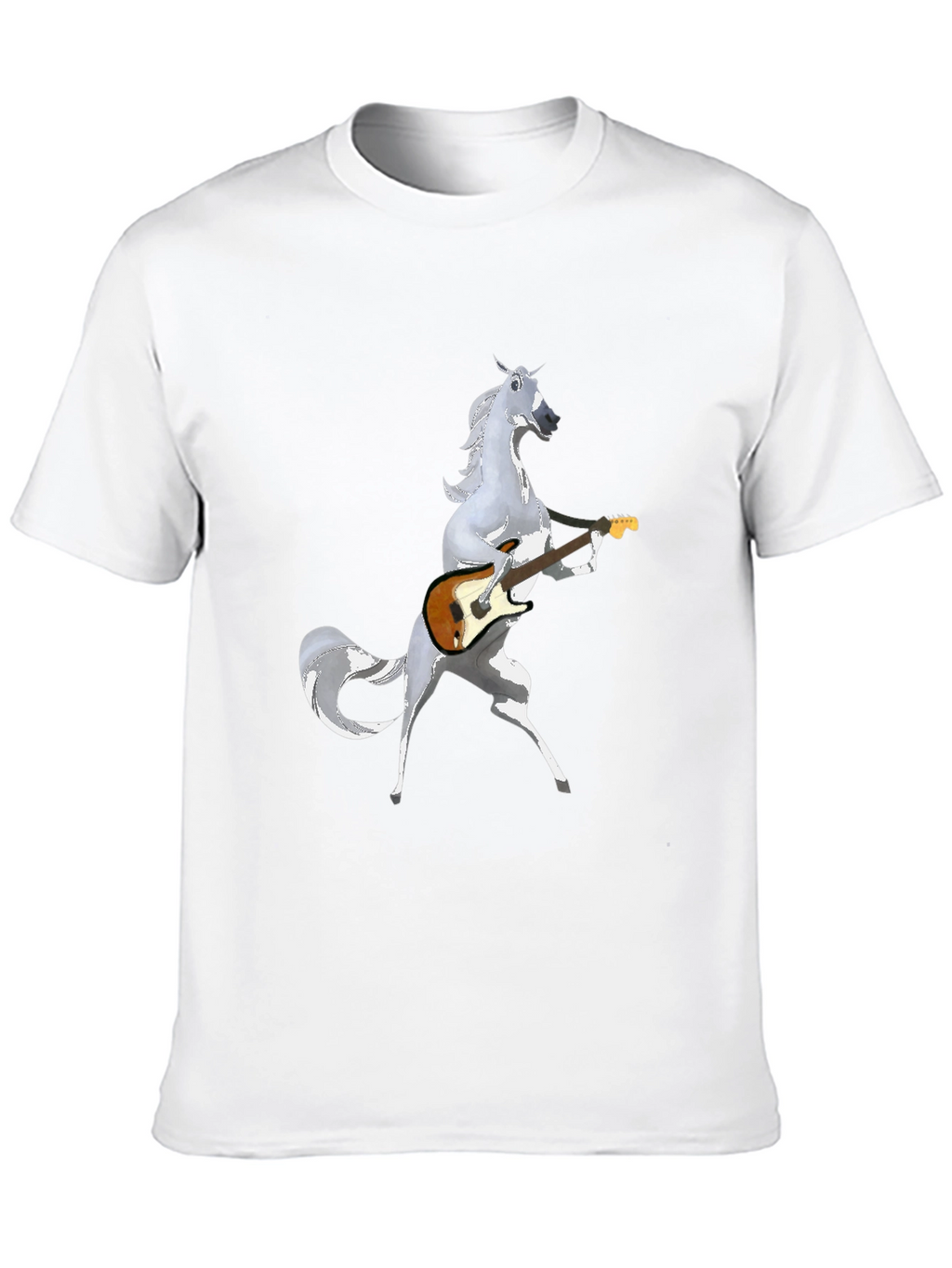 Horse Guitarist Graphic Tee