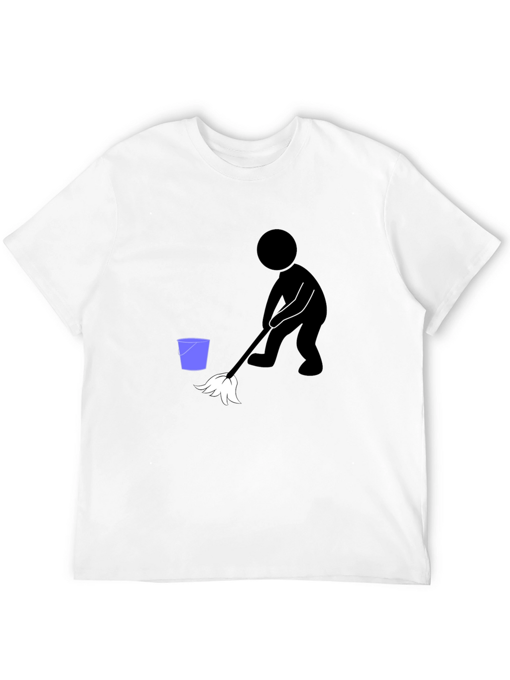 Funny Cleaning Crew Black T-Shirt