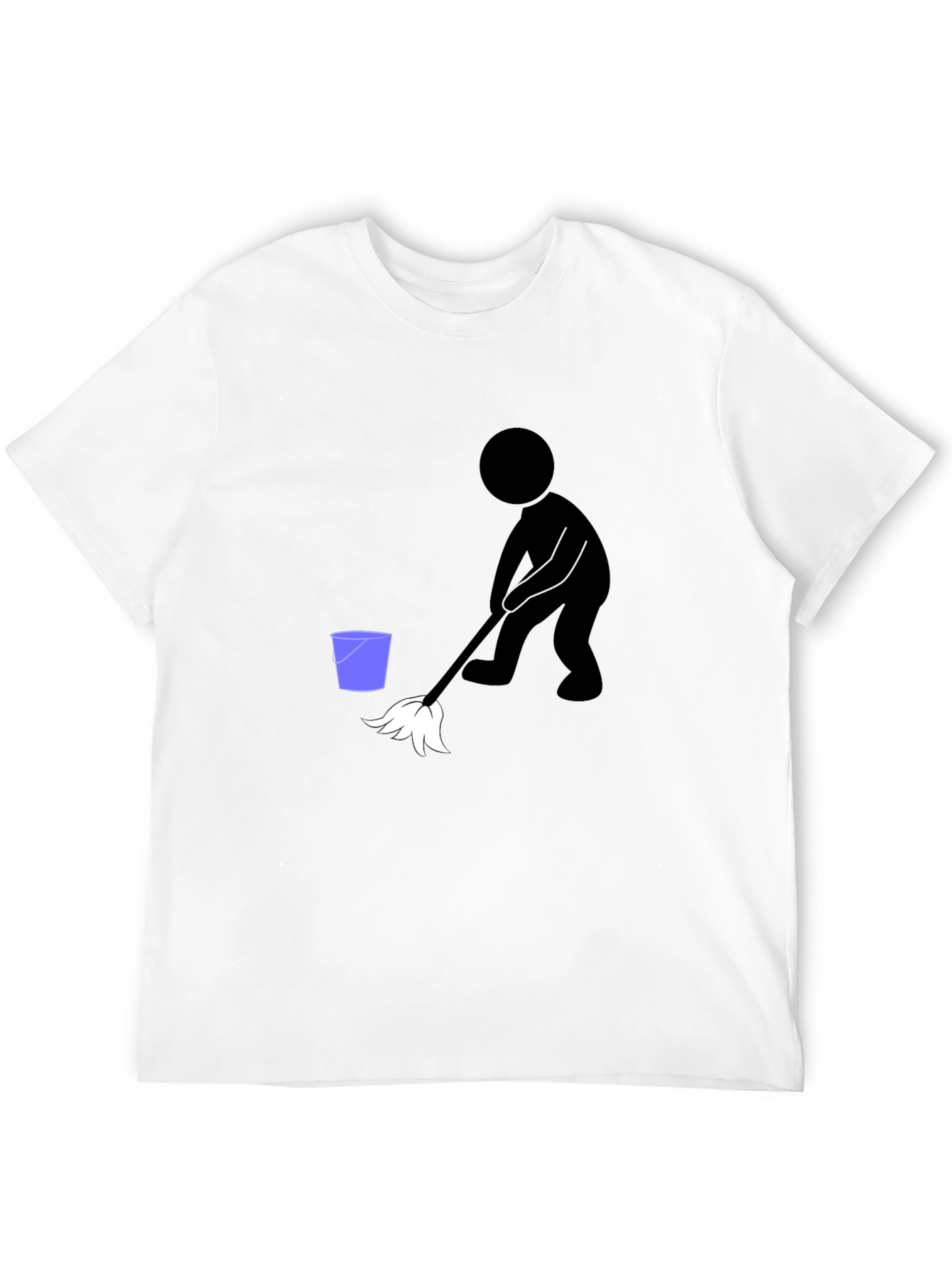Funny Cleaning Crew Black T-Shirt