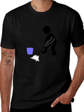 Funny Cleaning Crew Black T-Shirt