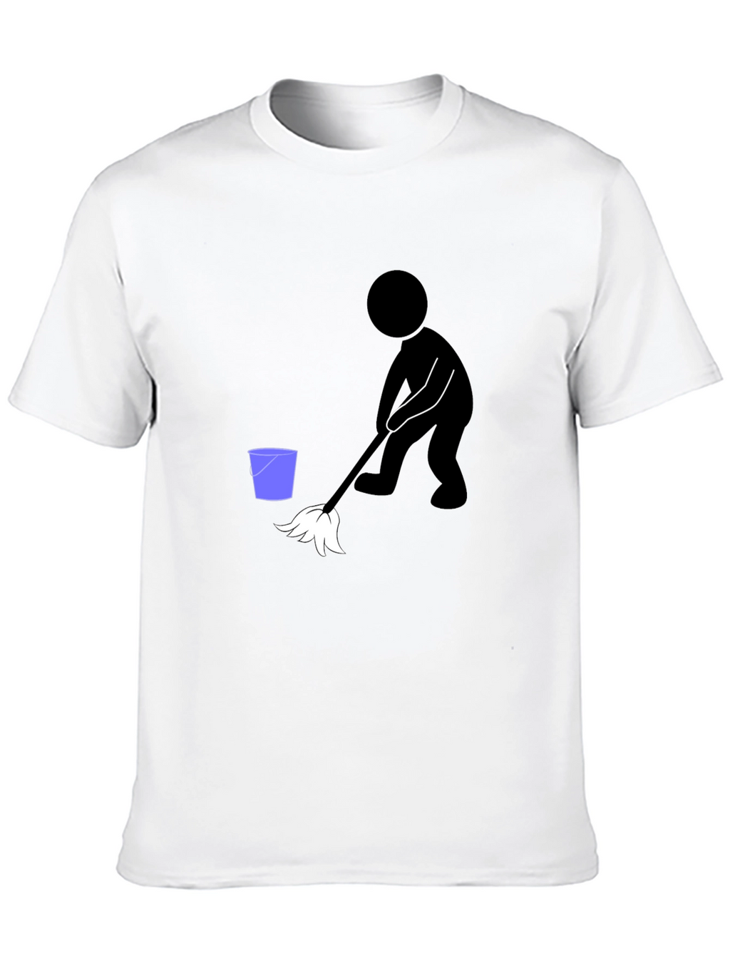 Funny Cleaning Crew Black T-Shirt