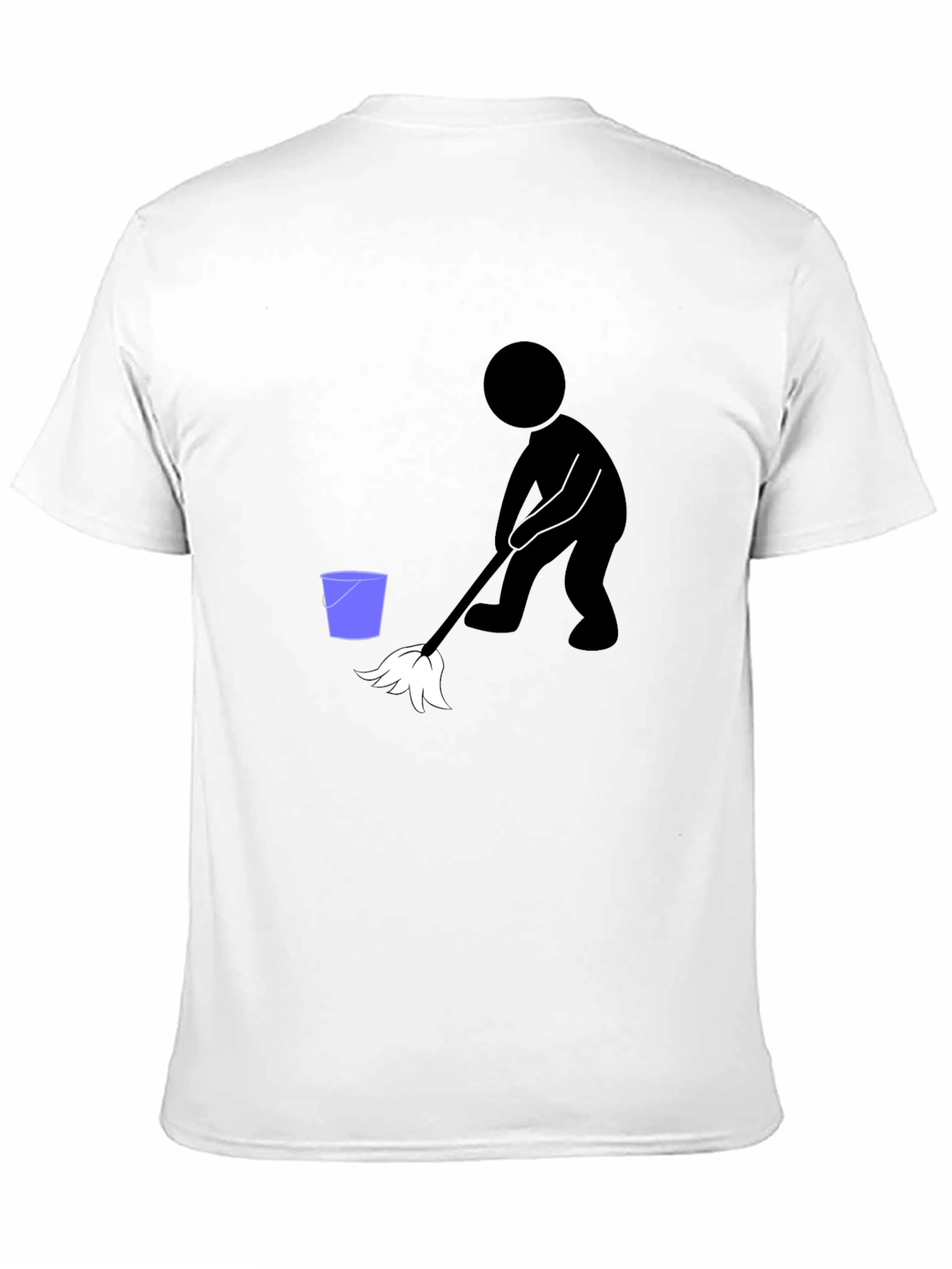 Funny Cleaning Crew Black T-Shirt