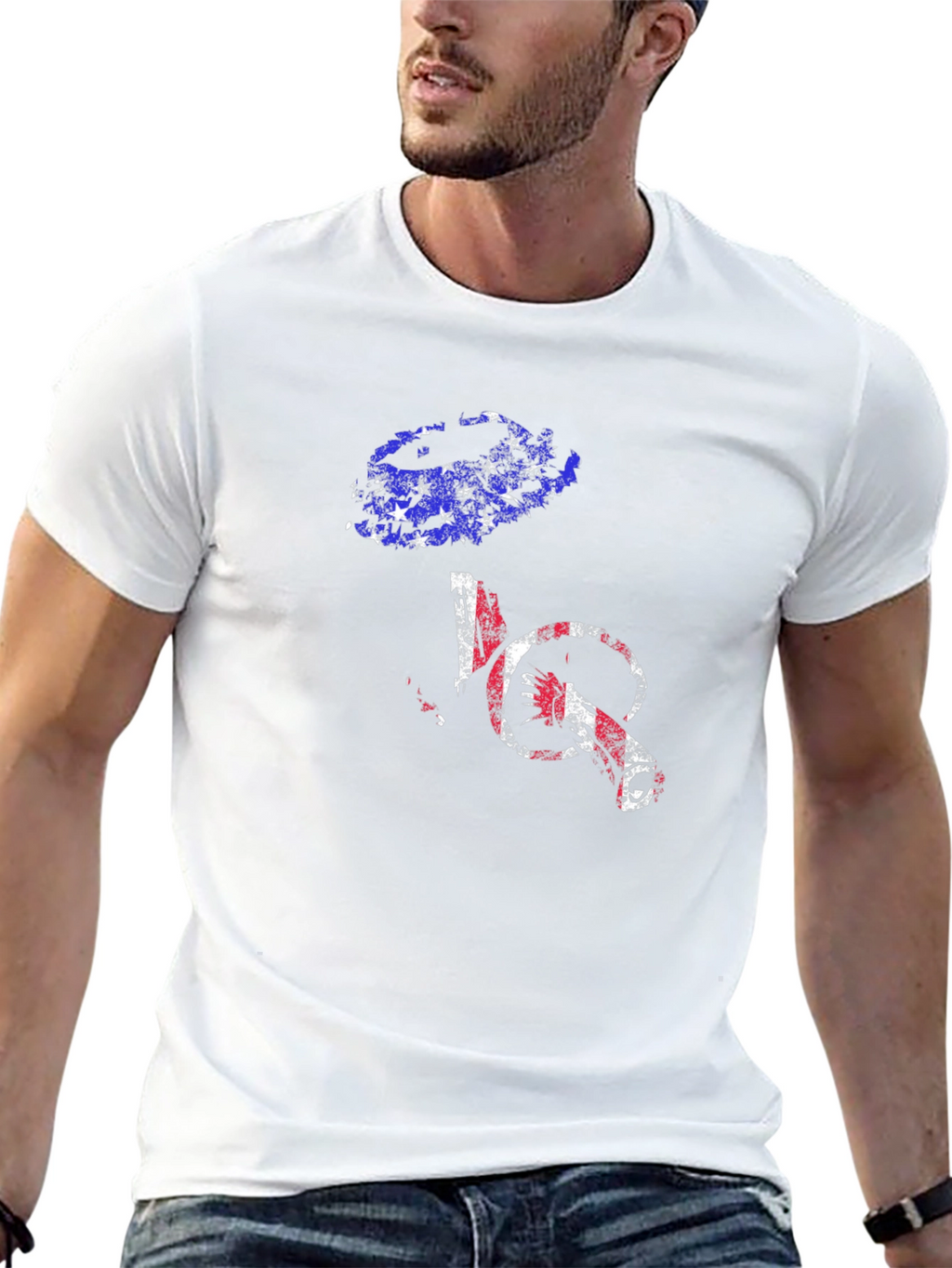 American Flag Disc Golf T-Shirt