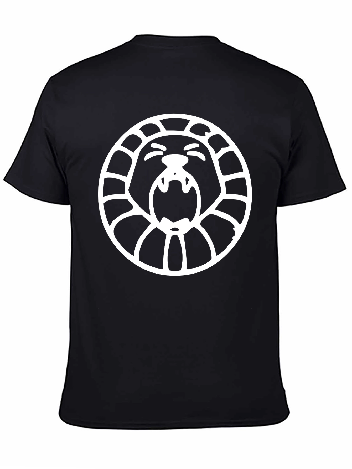 Lion Circle Black T-Shirt