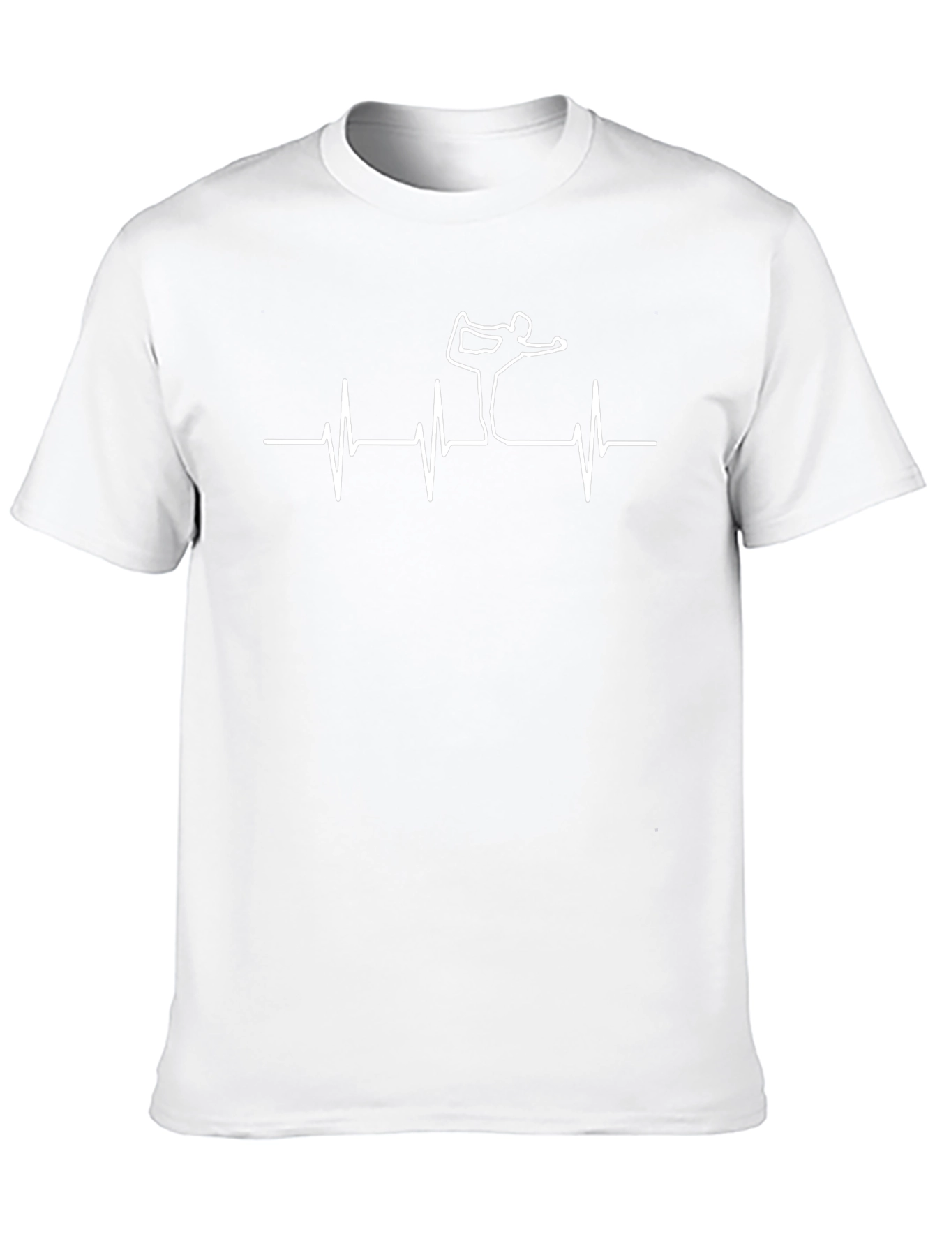 Yoga Heartbeat Tee - Black