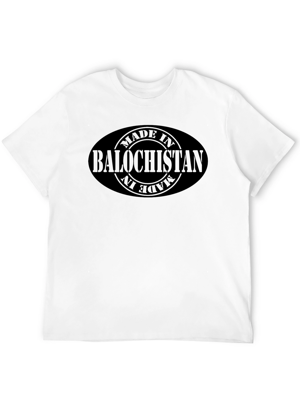 Made in Balochistan Black T-Shirt