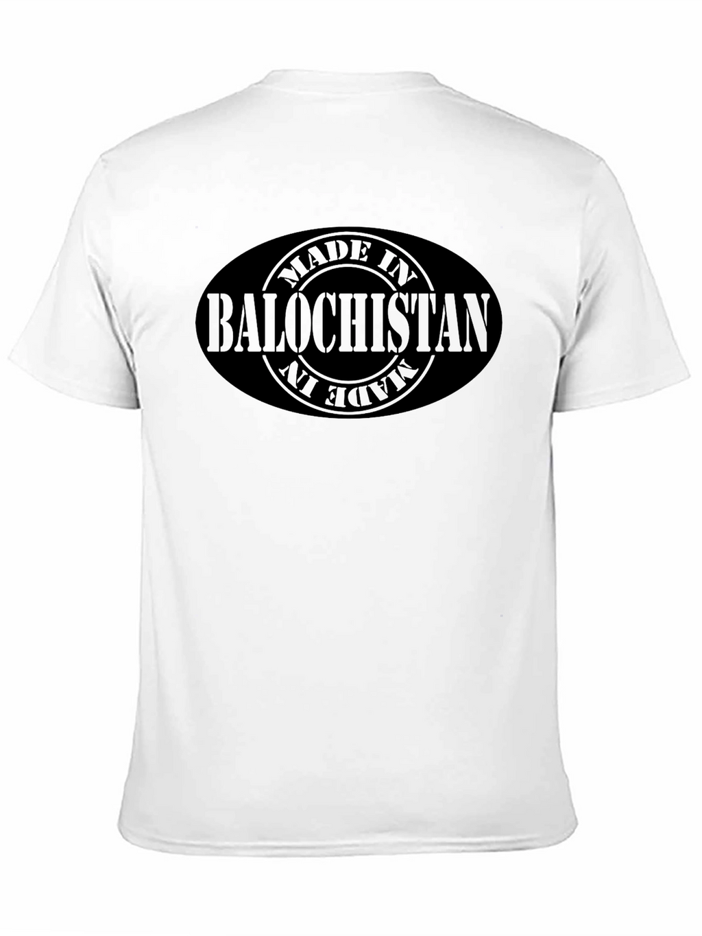 Made in Balochistan Black T-Shirt