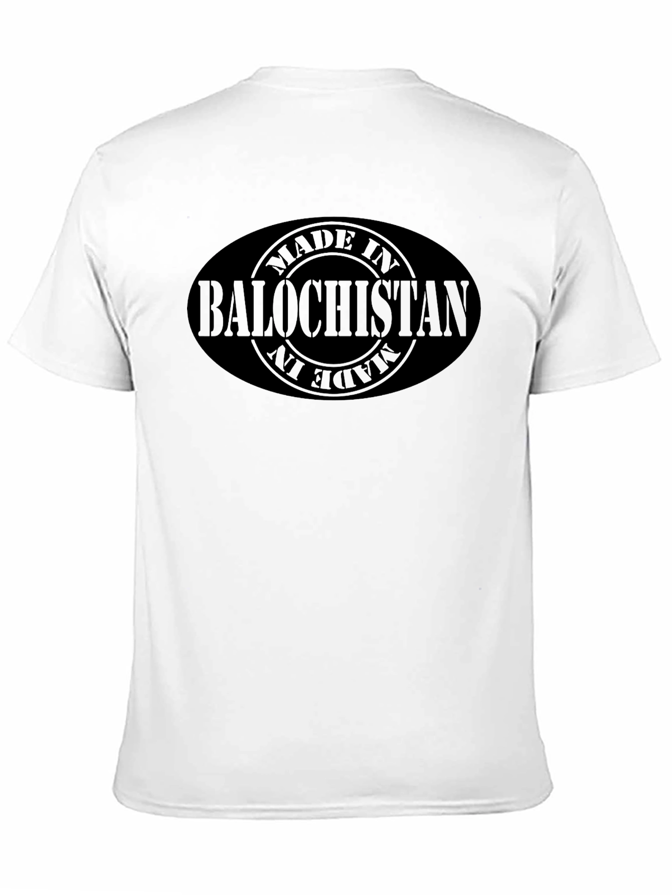 Made in Balochistan Black T-Shirt