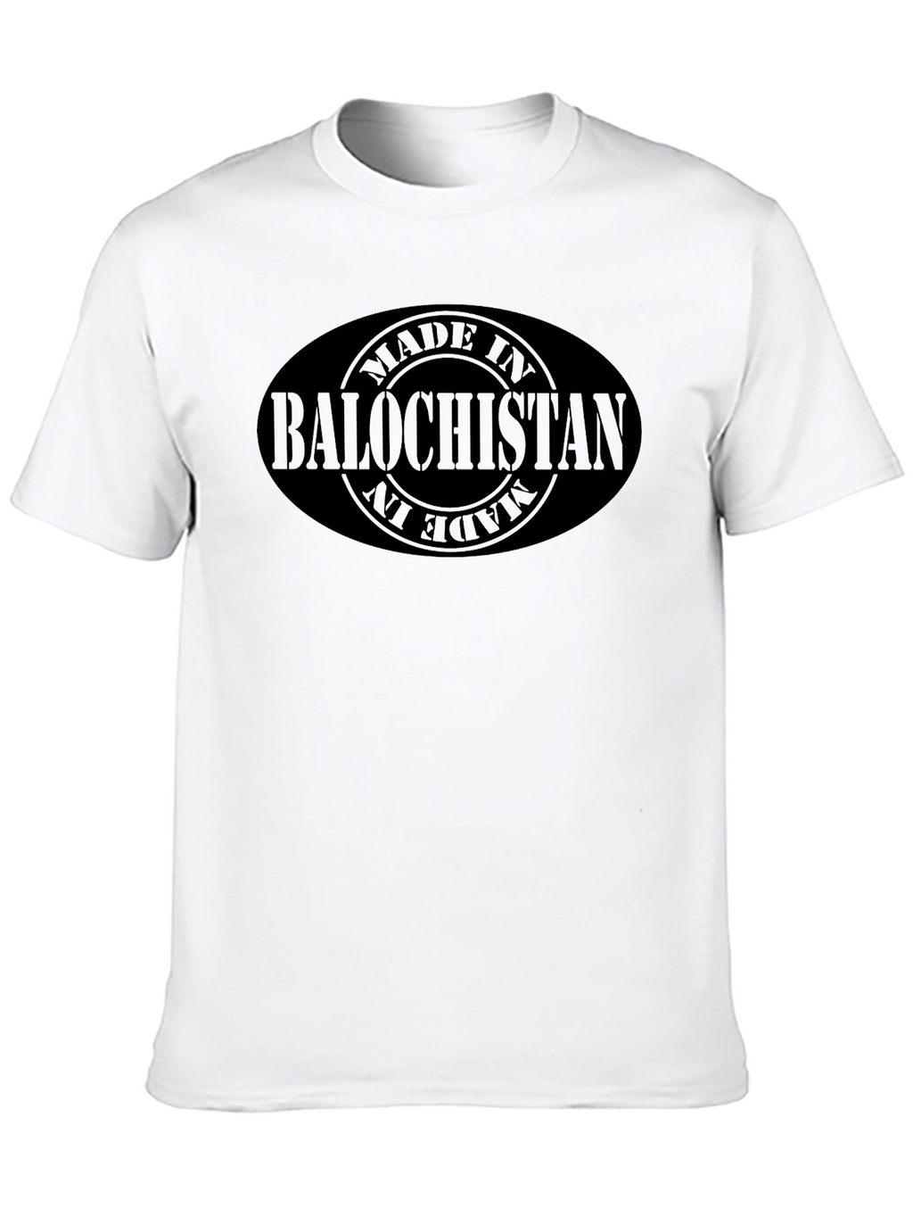 Made in Balochistan Black T-Shirt