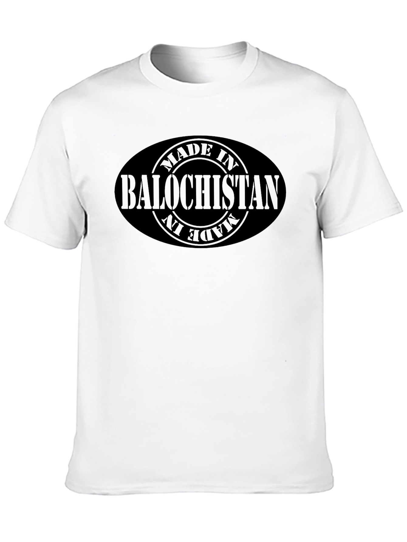 Made in Balochistan Black T-Shirt