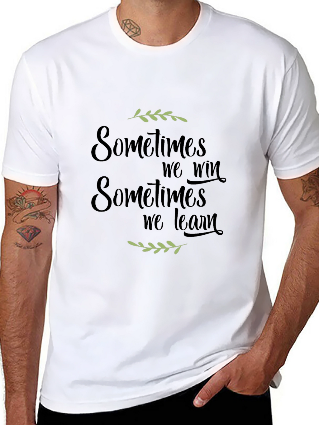 Motivational T-Shirt - Win or Learn