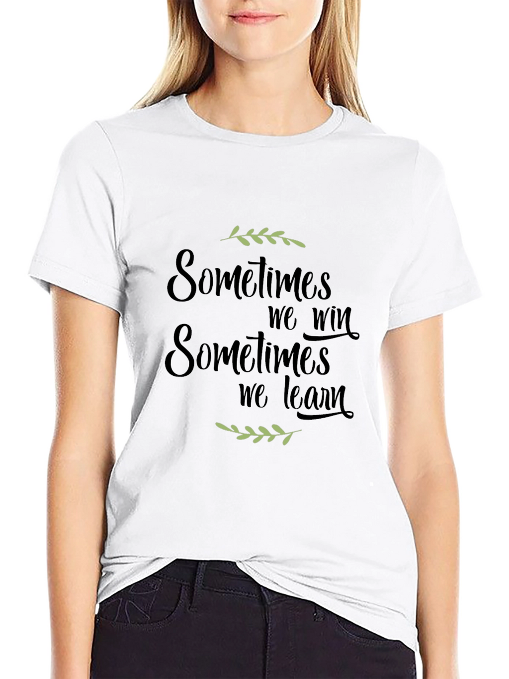 Motivational T-Shirt - Win or Learn