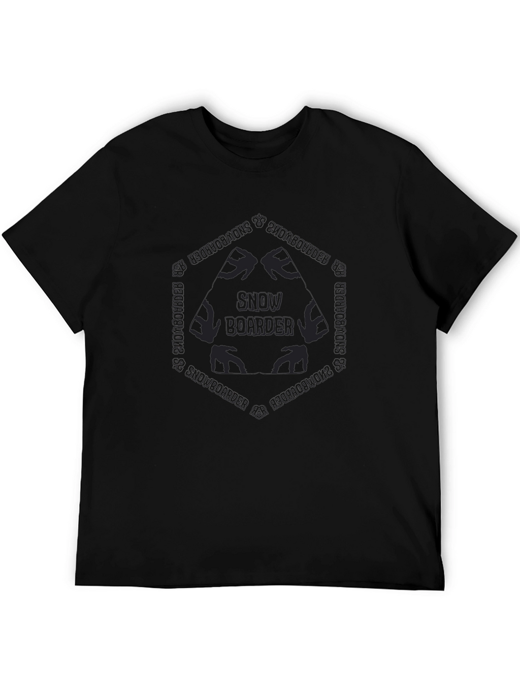 Snowboarder Graphic Tee - Cool Design