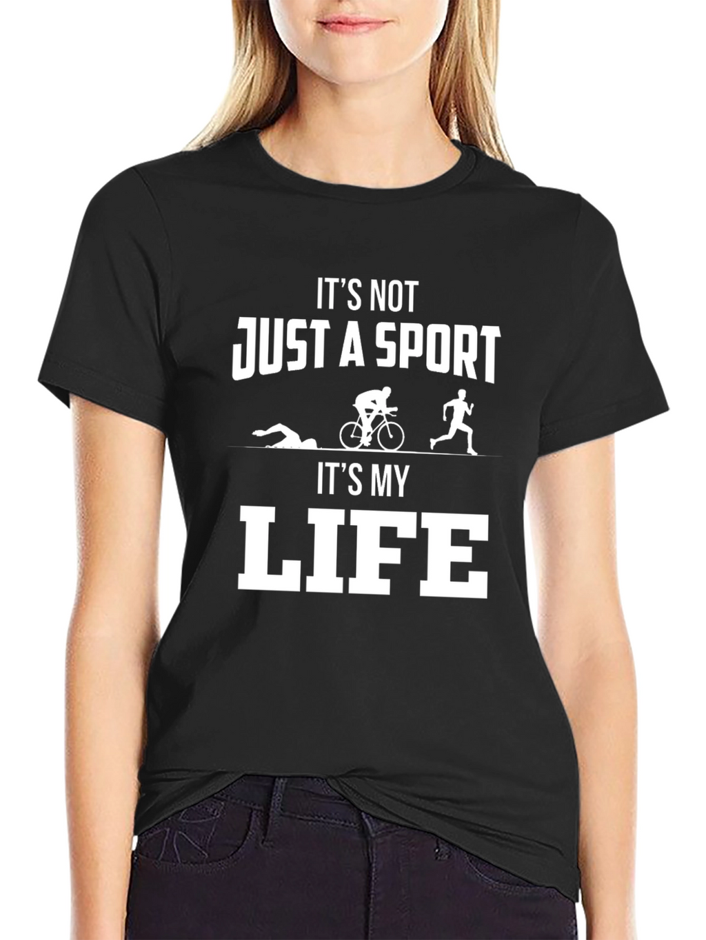 Triathlon T-Shirt: Its My Life