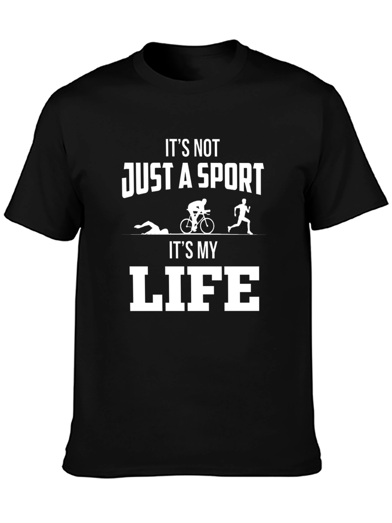 Triathlon T-Shirt: Its My Life
